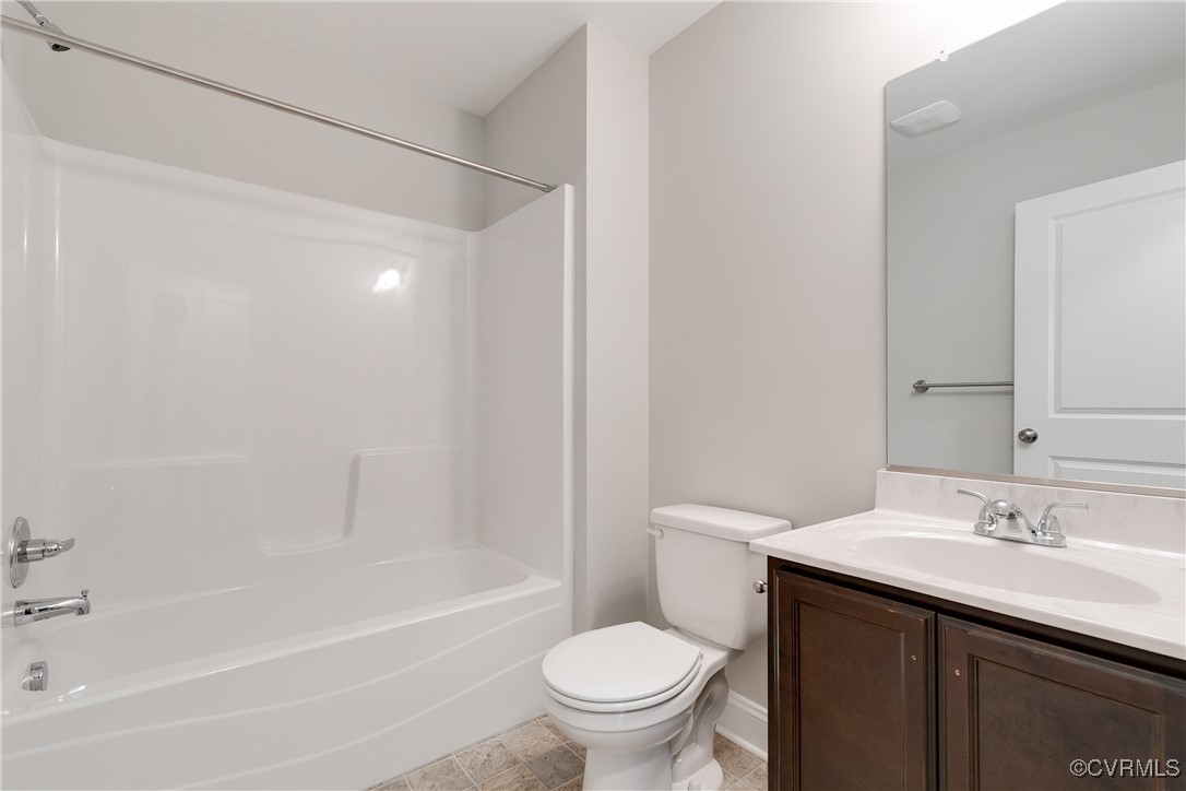 68 Halls Store Road Mineral, VA 23117 - Photo 16 of 30 a bathroom with a sink a toilet and a bathtub