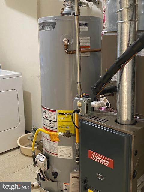 39 Mulberry Court Hamilton, NJ 08619 - Photo 16 of 24 a utility room with dryer and washer