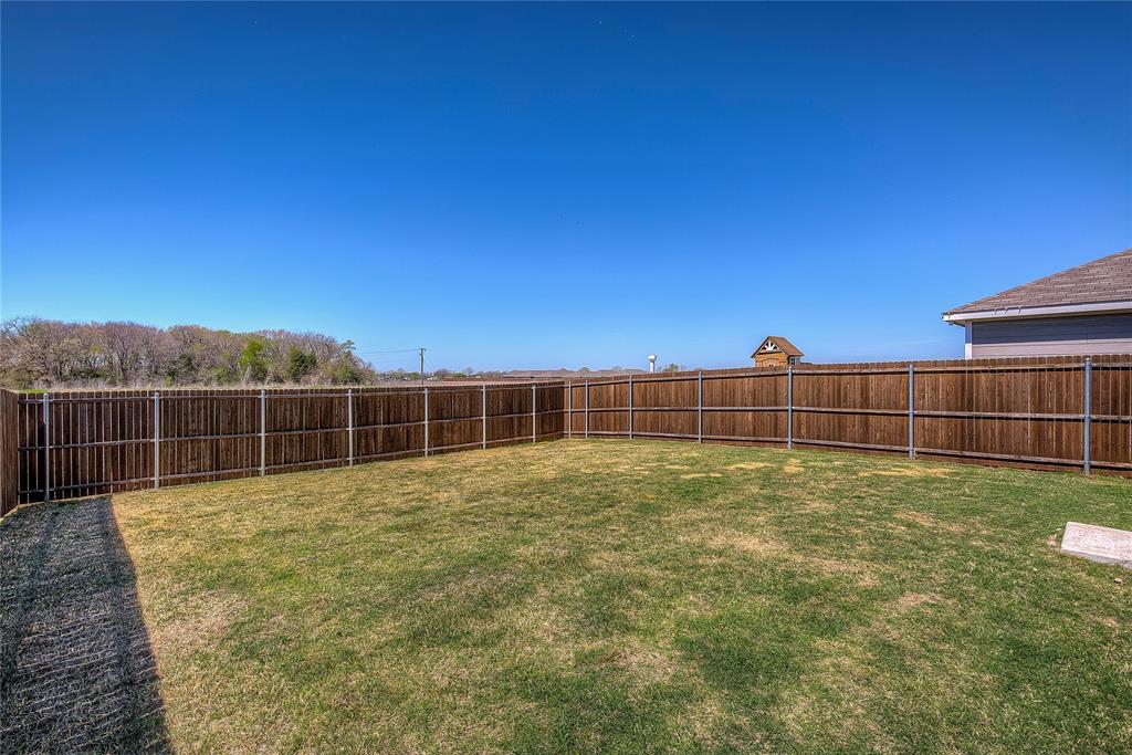 6000 Sumlin Way Princeton, TX 75407 - Photo 34 of 36 Backyard View– Large, fully fenced backyard with room to play or entertain.