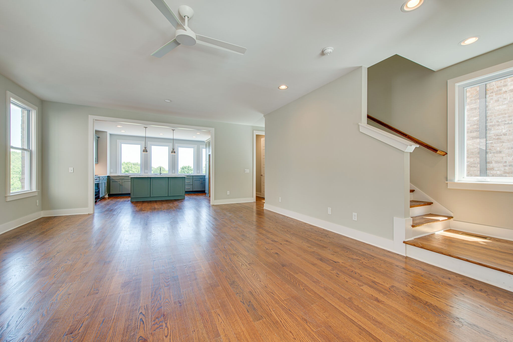 119 Demoss Road Nashville, TN 37209 - Photo 15 of 38 an empty room with wooden floor and windows