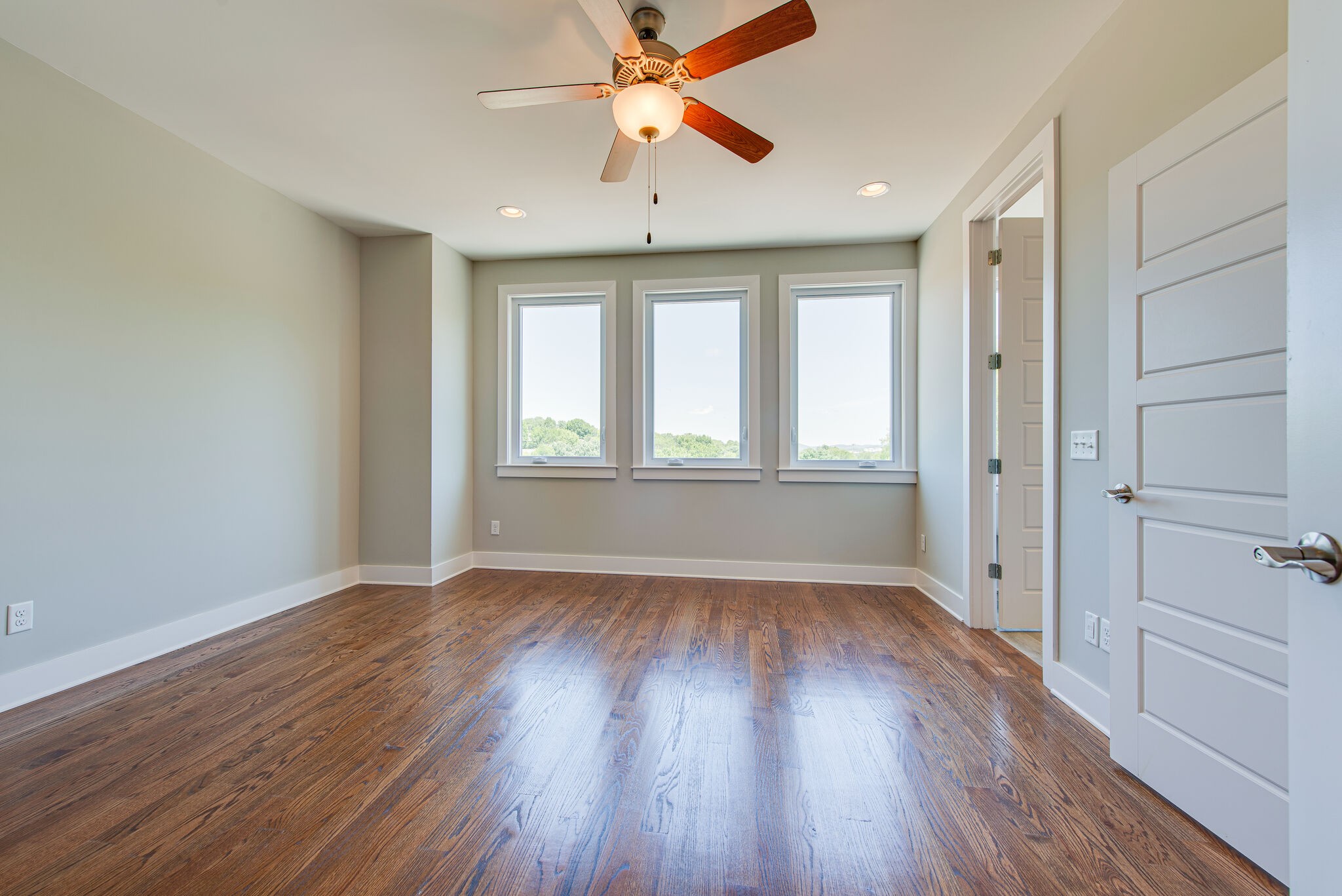 119 Demoss Road Nashville, TN 37209 - Photo 17 of 38 wooden floor in an empty room with a window