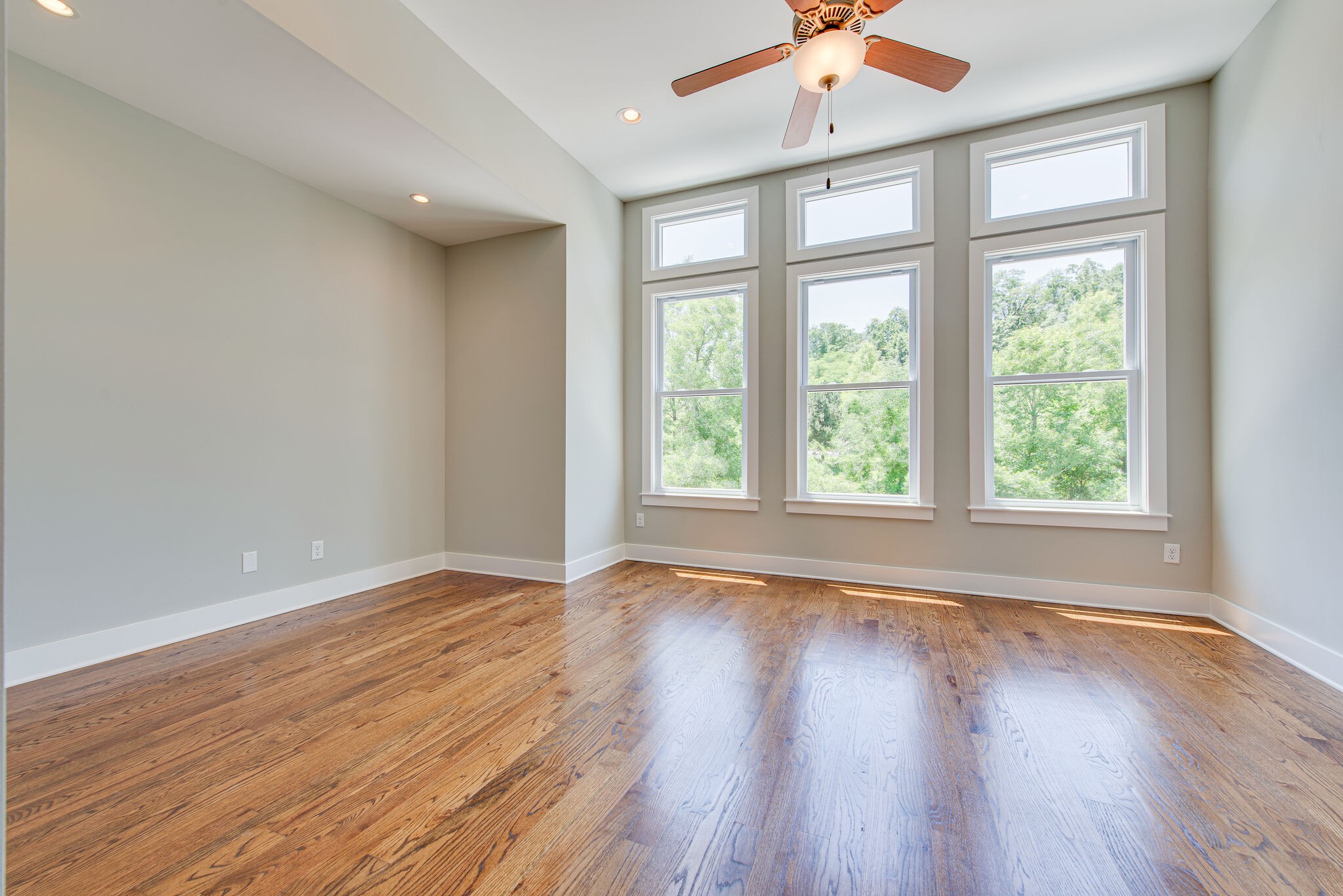 119 Demoss Road Nashville, TN 37209 - Photo 29 of 38 a view of an empty room with wooden floor and a window