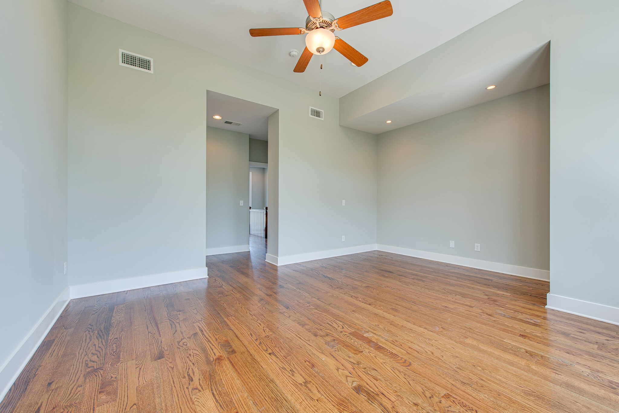 119 Demoss Road Nashville, TN 37209 - Photo 30 of 38 wooden floor in an empty room with a window