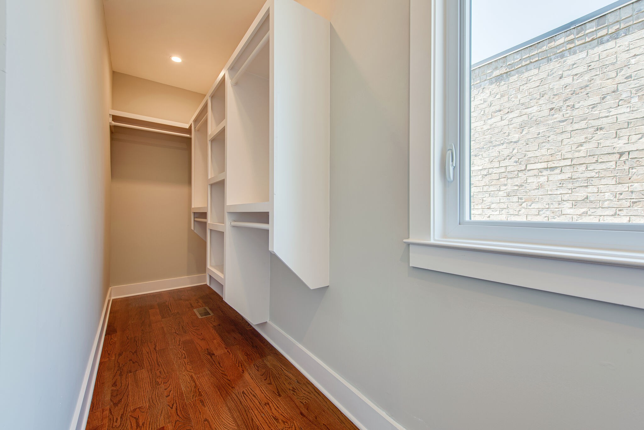 119 Demoss Road Nashville, TN 37209 - Photo 31 of 38 a view of hallway with a large window and wooden floor