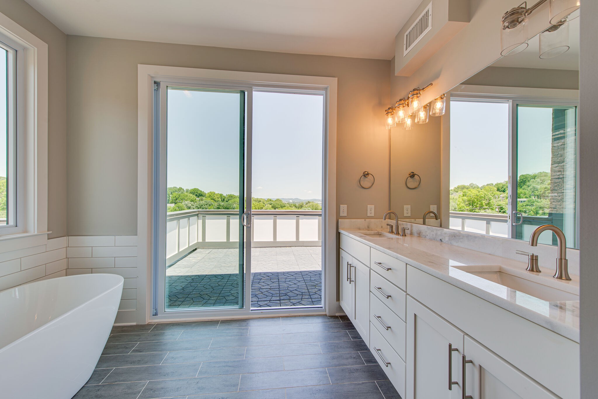 119 Demoss Road Nashville, TN 37209 - Photo 32 of 38 a large bathroom with a large tub and sink