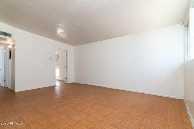 a view of empty room