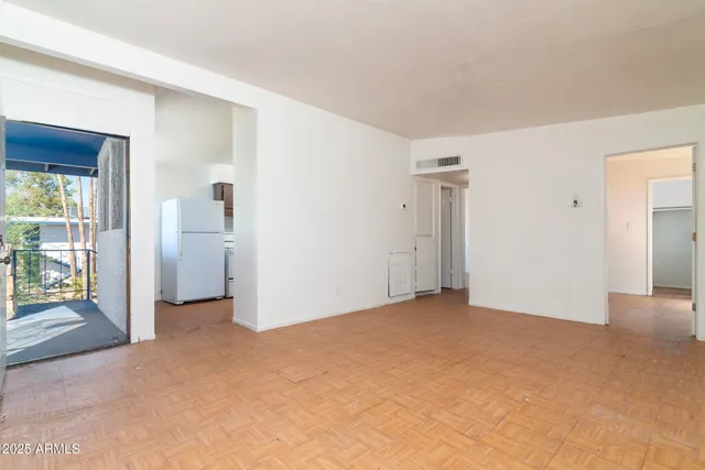 a view of a small space