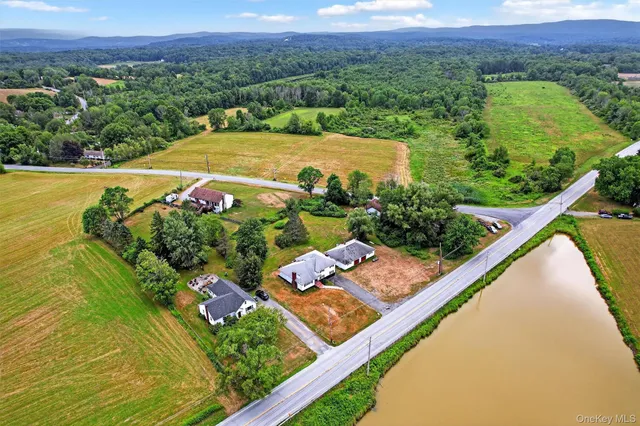 a view of a city from a balcony