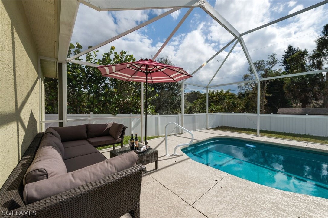 7274 Myrtle Road Fort Myers, FL 33967 - Photo 23 of 25 a view of a couches in patio of a house