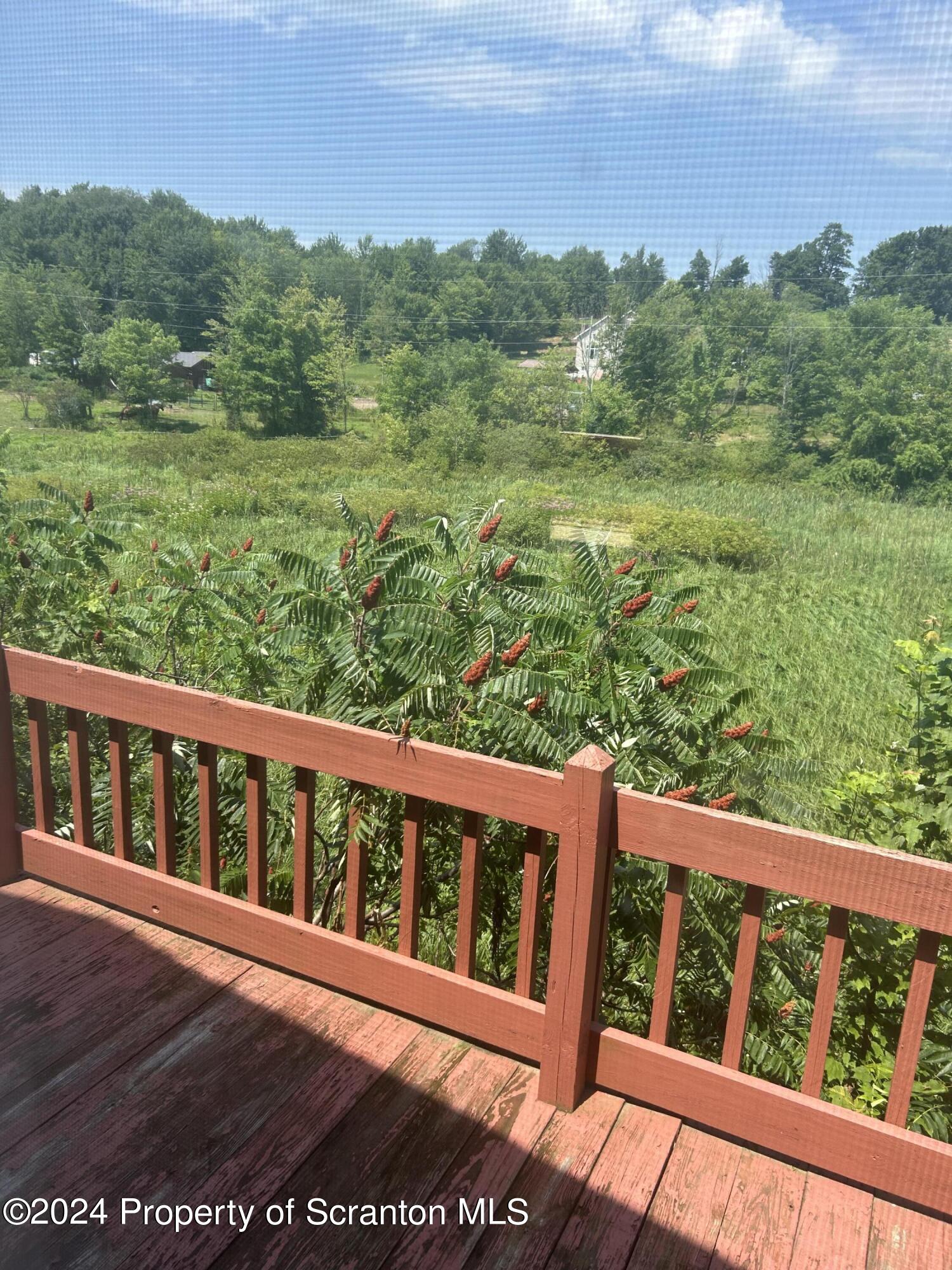 80 Worth Church Road Jermyn, PA 18433 - Photo 13 of 16 a view of a balcony with outdoor space