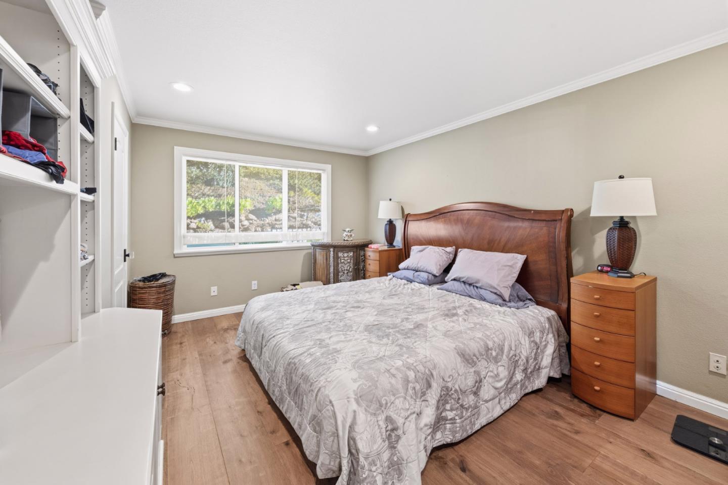 15965 Shannon Road Los Gatos, CA 95032 - Photo 35 of 53 a bed sitting in a bedroom next to a window