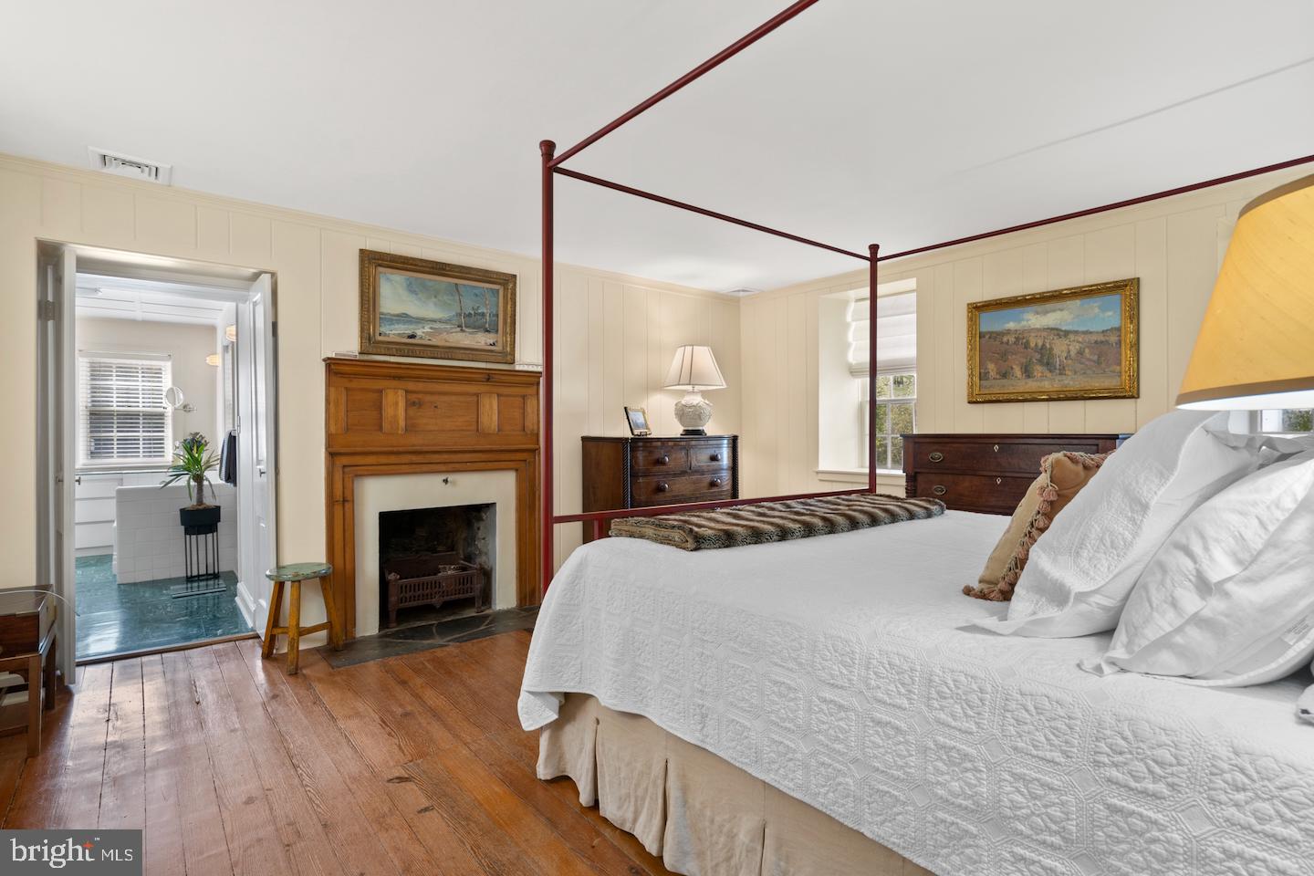 36 Battle Run Road Washington, VA 22747 - Photo 23 of 65 Primary Bedroom with Fireplace