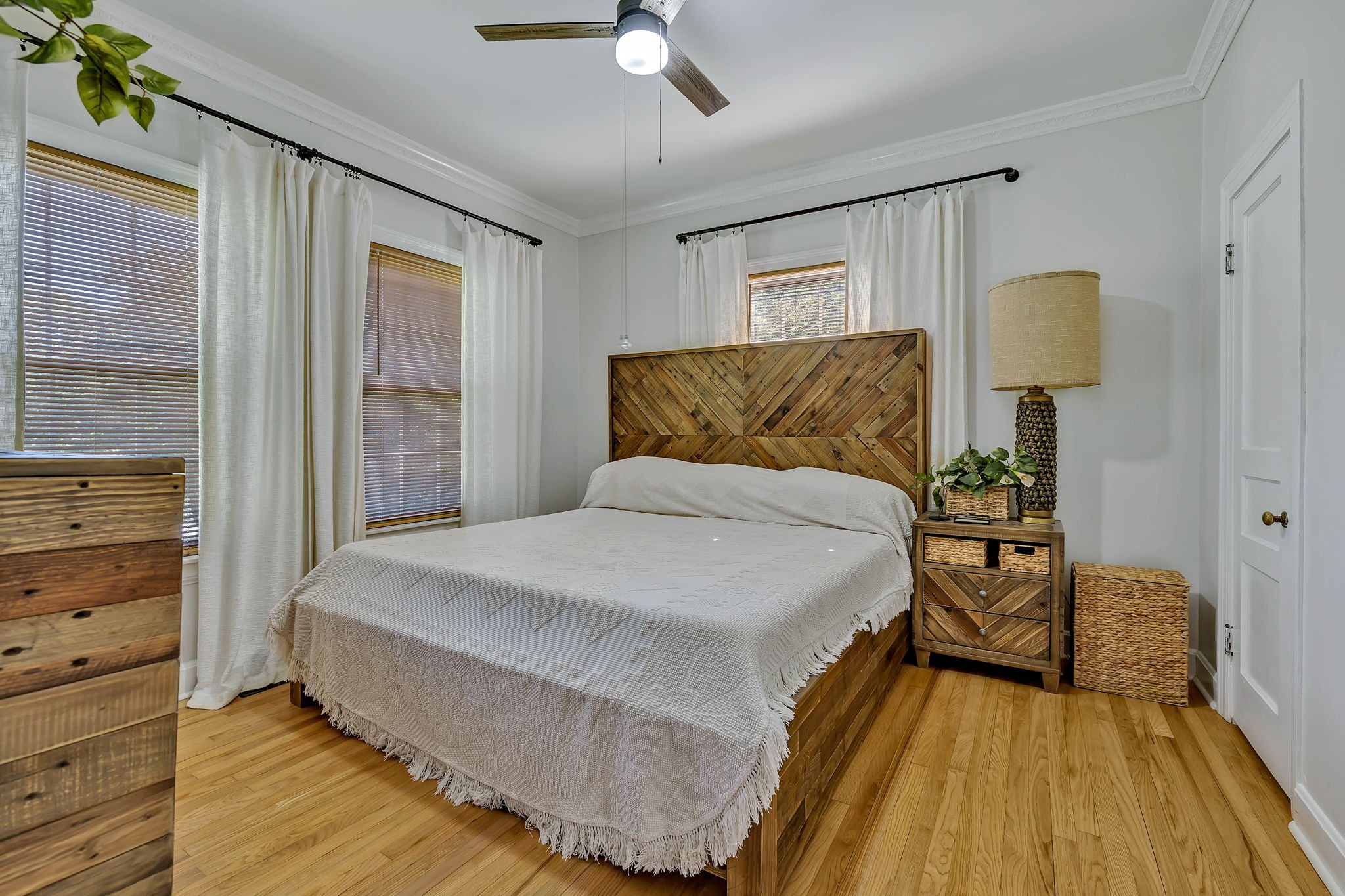 301 Cullum Street Carthage, TN 37030 - Photo 22 of 42 a bedroom with a bed and wooden floor