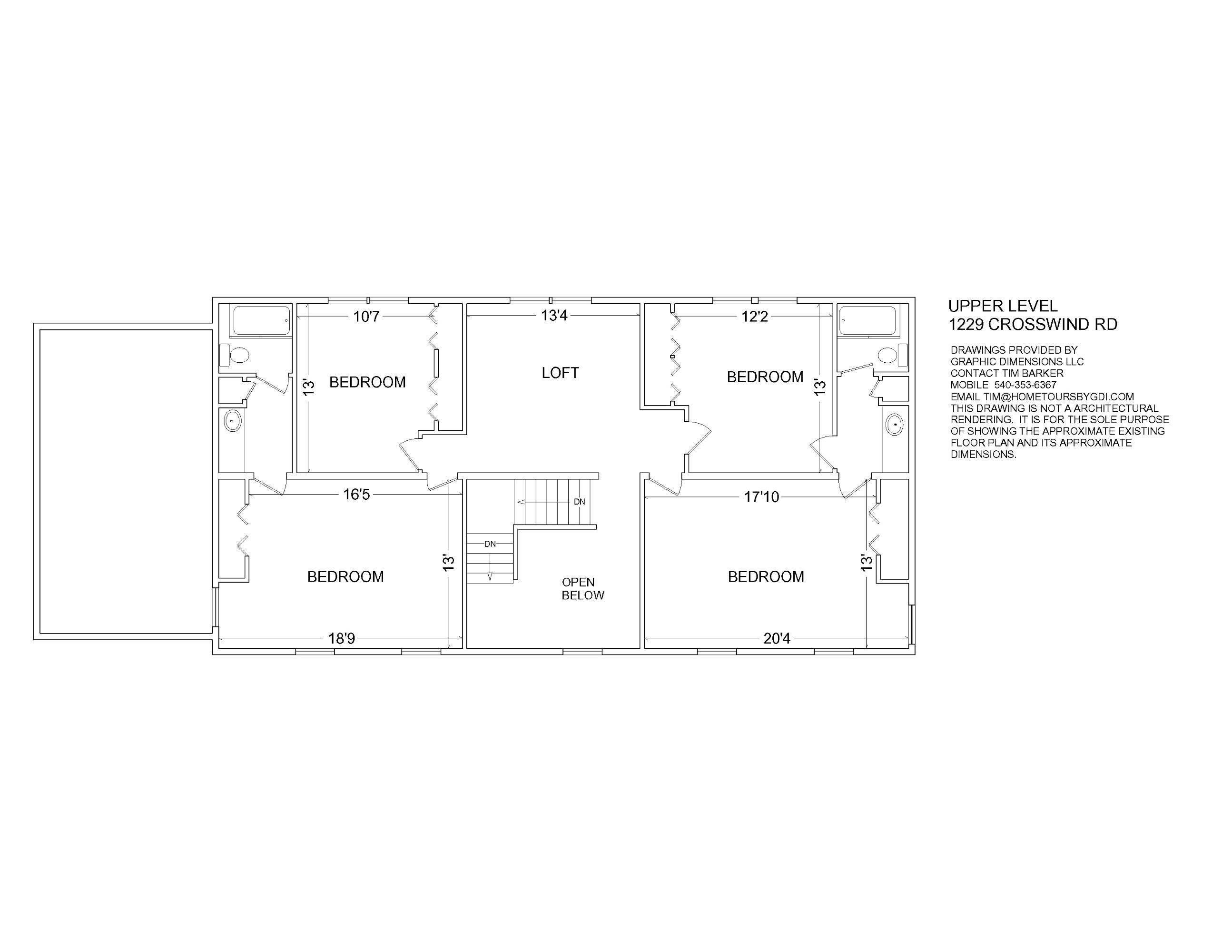 1229 Crosswind Road Goodview, VA 24095 - Photo 86 of 87 1229 CROSSWIND RD FLOOR PLAN_2