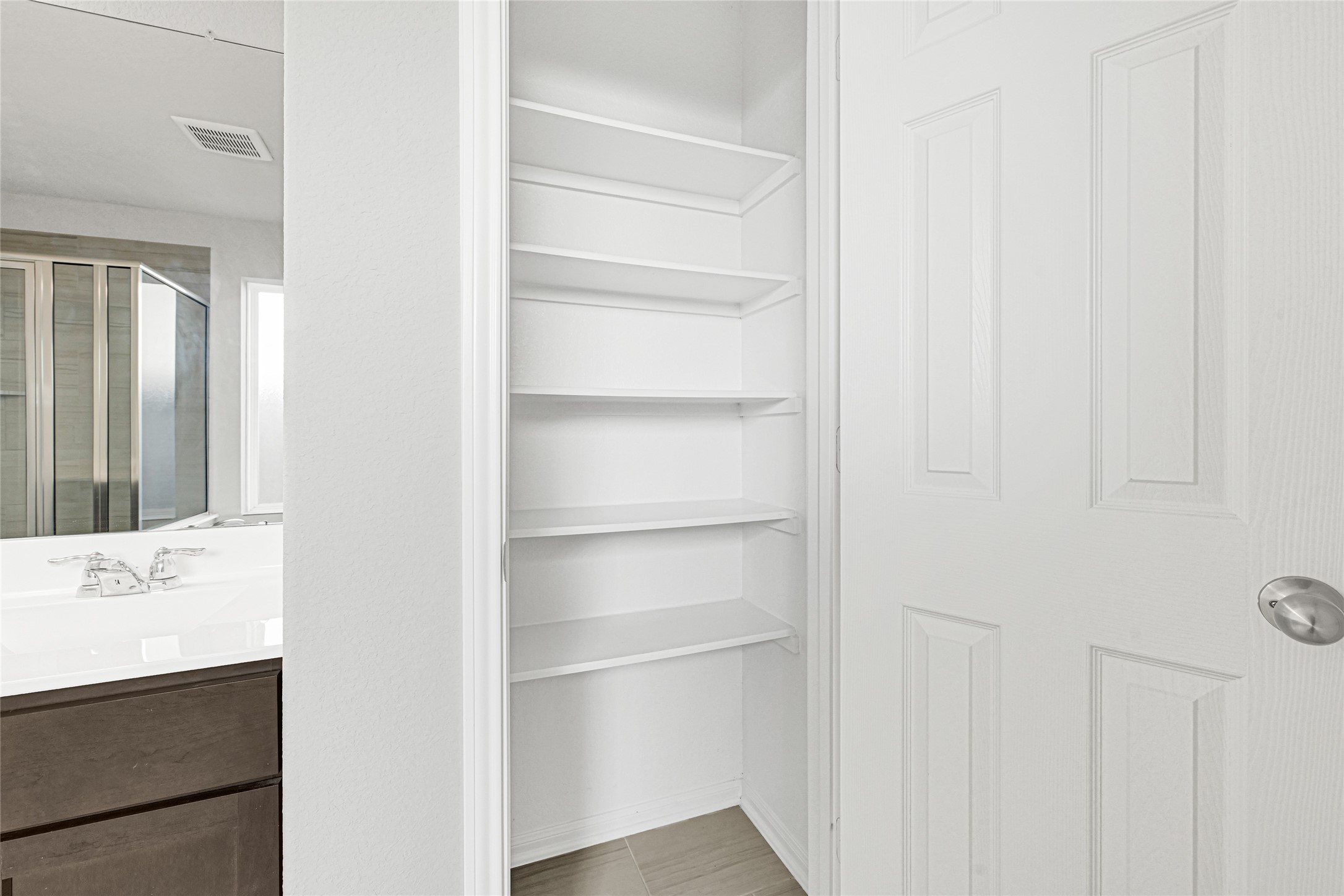 2249 Yellow Fern Path Spring, TX 77386 - Photo 37 of 49 a view of walk in closet with empty racks