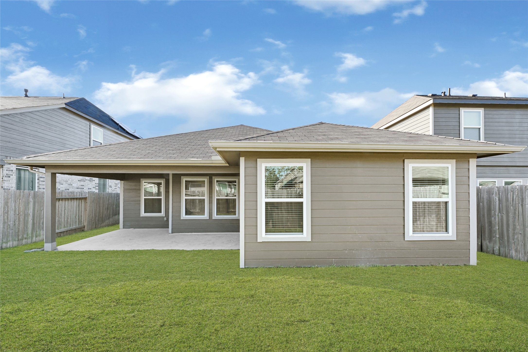 2249 Yellow Fern Path Spring, TX 77386 - Photo 42 of 49 front view of a house with a garden