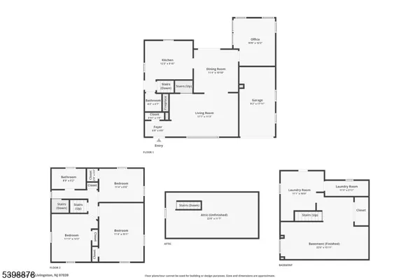 $4,000 | 24 East Harrison Place, Livingston, NJ 07039