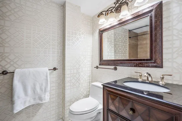 a view of a hallway with washer and dryer