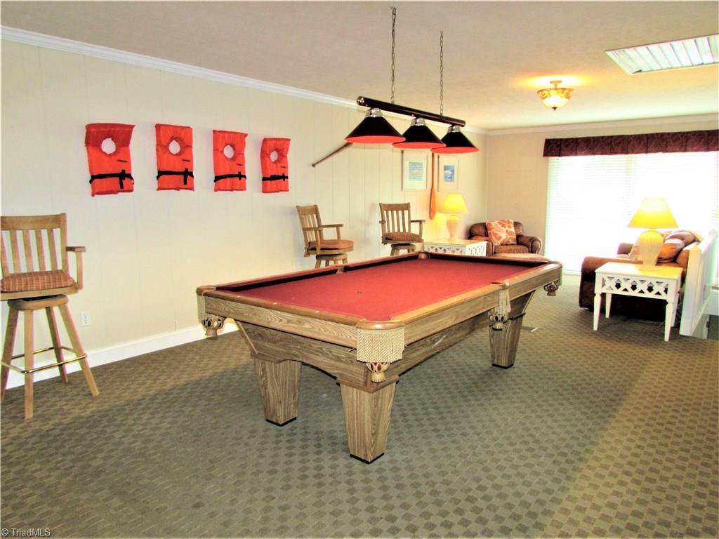 1532 Beckner Road Lexington, NC 27292 - Photo 13 of 30 Upper level game room with balcony overlooking the lake.