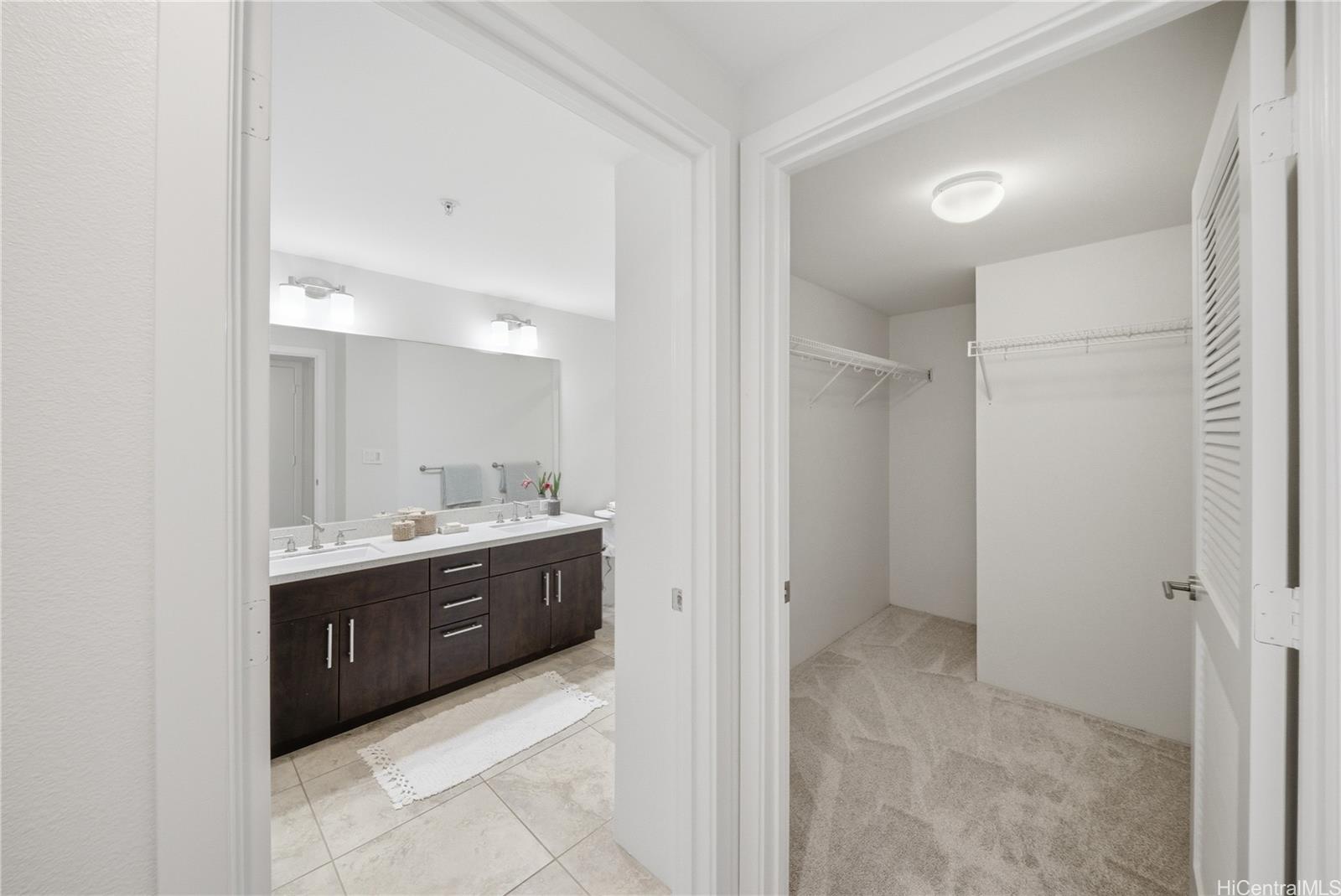 471 Kailua Road, Unit 3106 Kailua, HI 96734 - Photo 17 of 25 Walk-in closet on your right, primary bathroom on your left