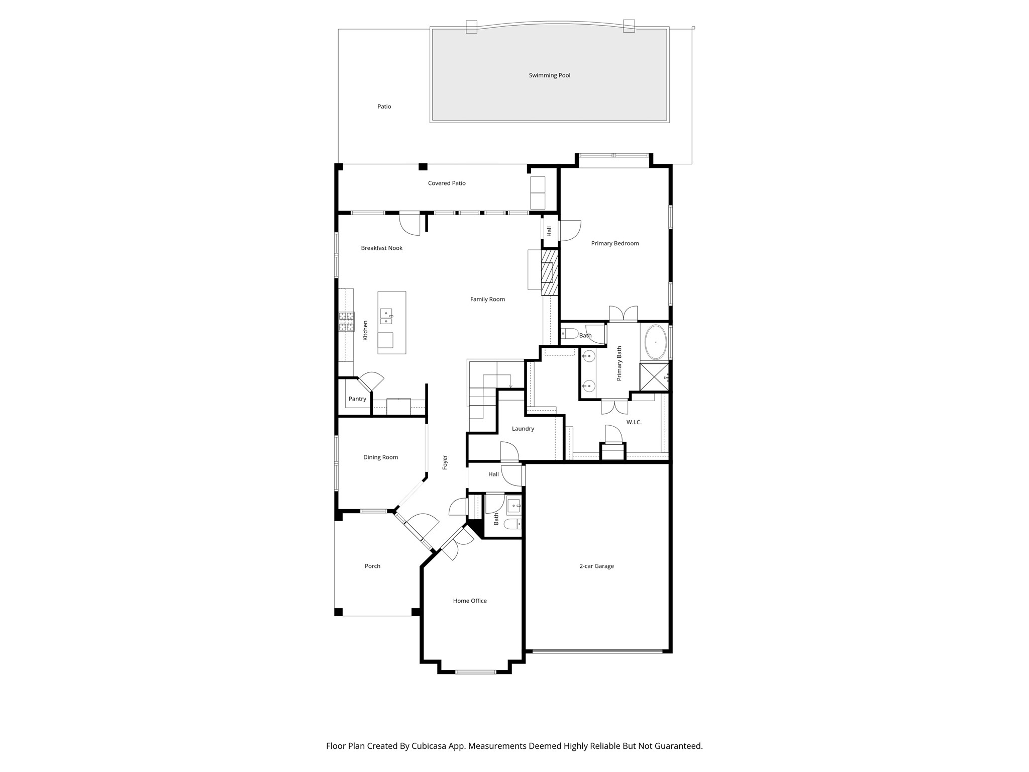 11 Red Wagon Drive Spring, TX 77389 - Photo 31 of 32 Floor plan of first floor.