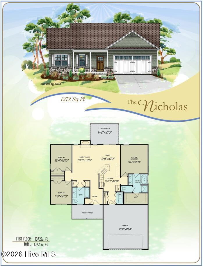 1774 Walnut Run Drive Deep Run, NC 28525 - Photo 2 of 33 nicholas