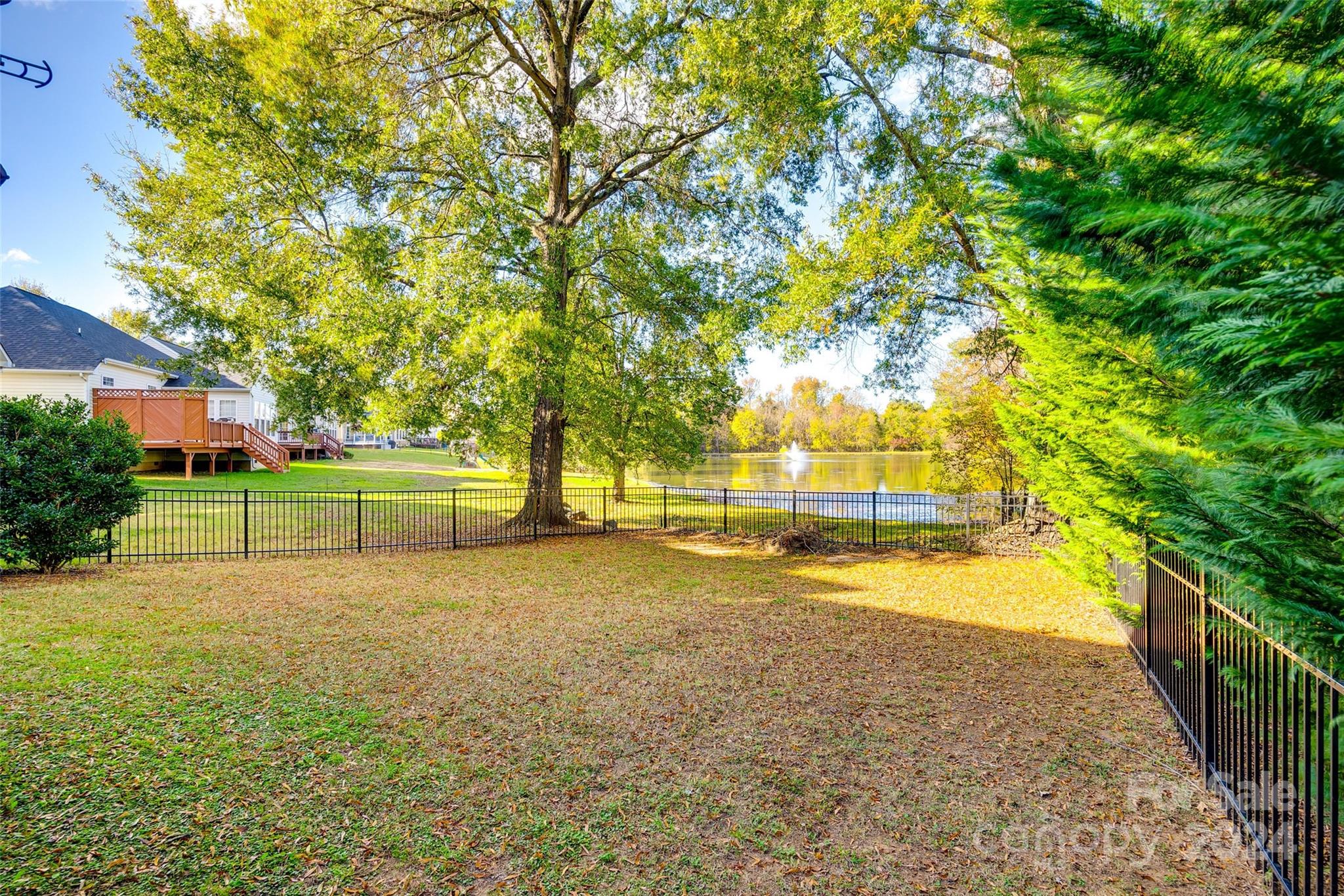 11417 Winget Pond Road Charlotte, NC 28278 - Photo 34 of 39 a view of a yard with swimming area