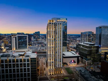 a city view