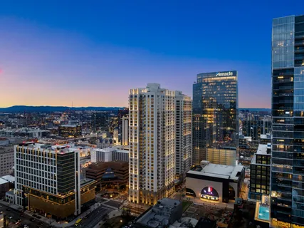 a city view