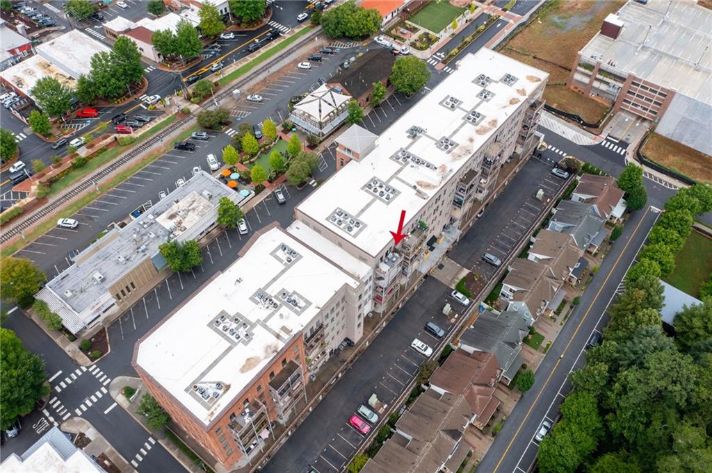360 Chambers Street, Unit 407 Woodstock, GA 30188 - Photo 56 of 62 an aerial view of a city
