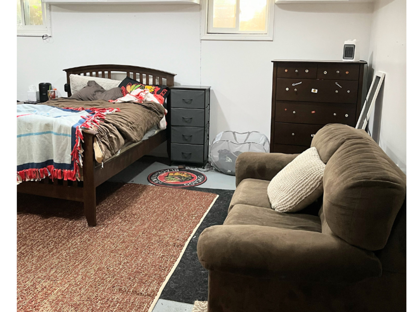 1010 Black Road Joliet, IL 60435 - Photo 12 of 17 a bedroom with a bed and a dresser