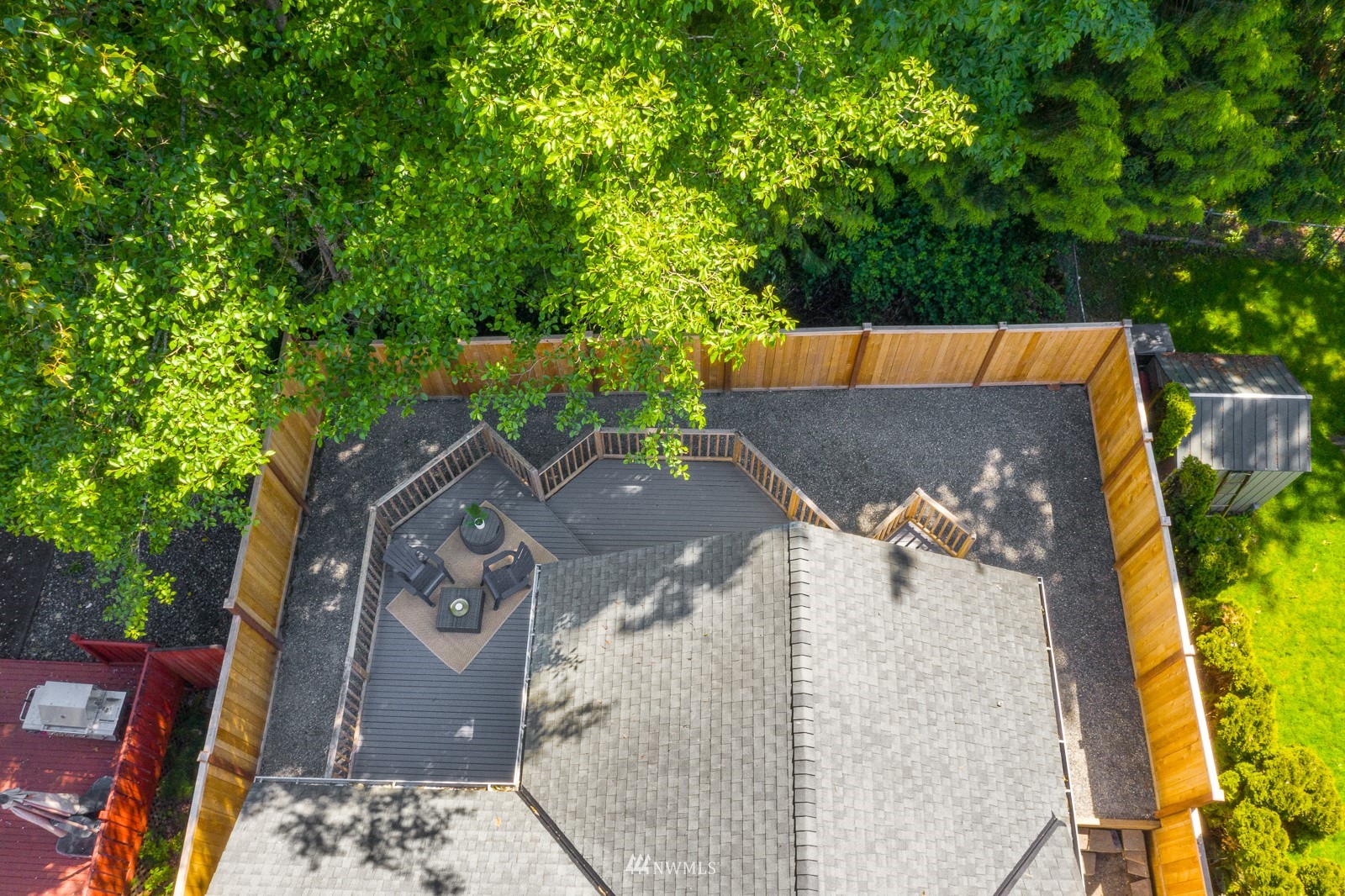901 South 32nd Street Renton, WA 98055 - Photo 29 of 32 an aerial view of a house with a yard