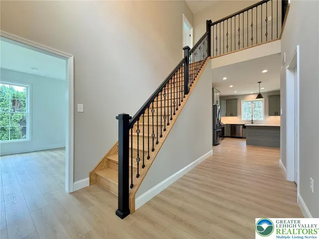 a utility room with a sink a washer and dryer