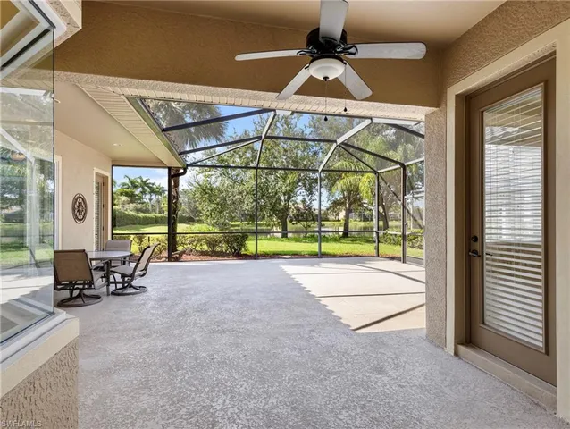 a view of porch with seating space