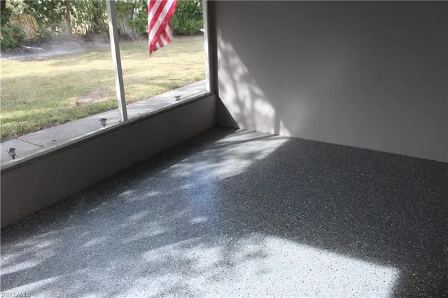 a view of a small space