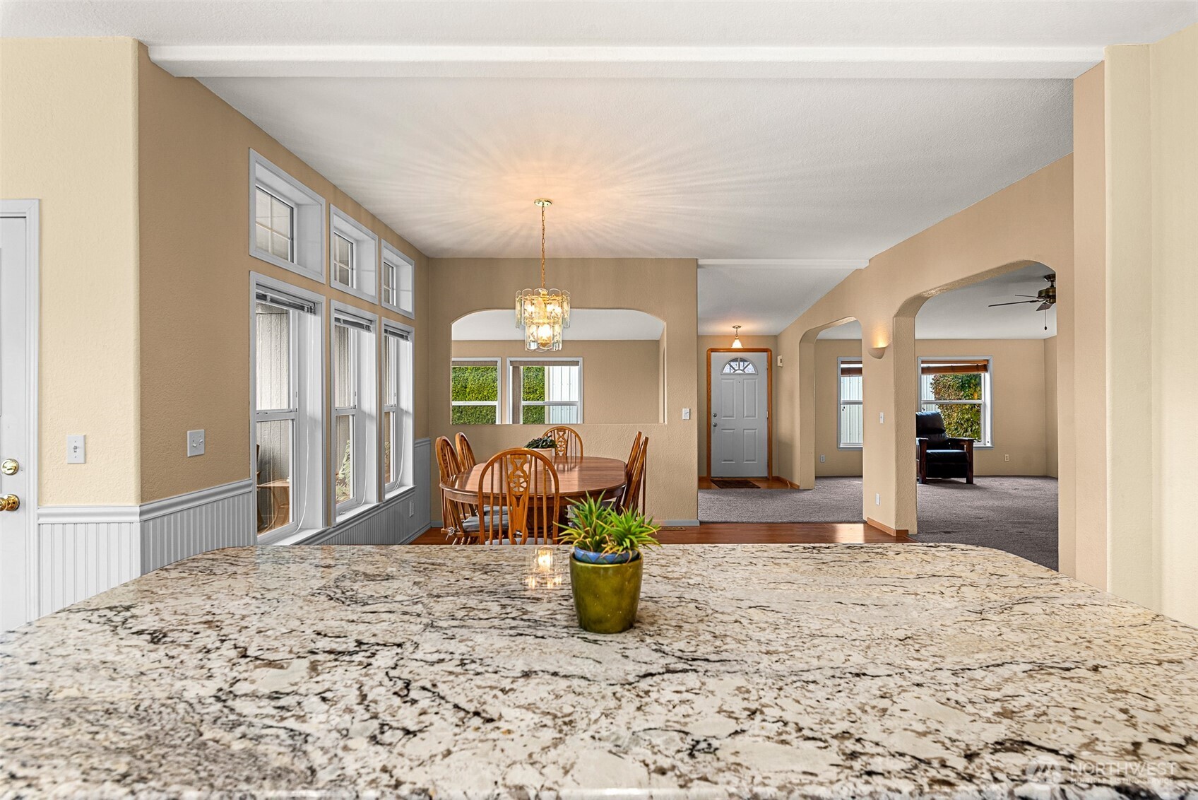 420 Sunnyslope Heights Road Wenatchee, WA 98801 - Photo 17 of 40 a view of a living room and front door
