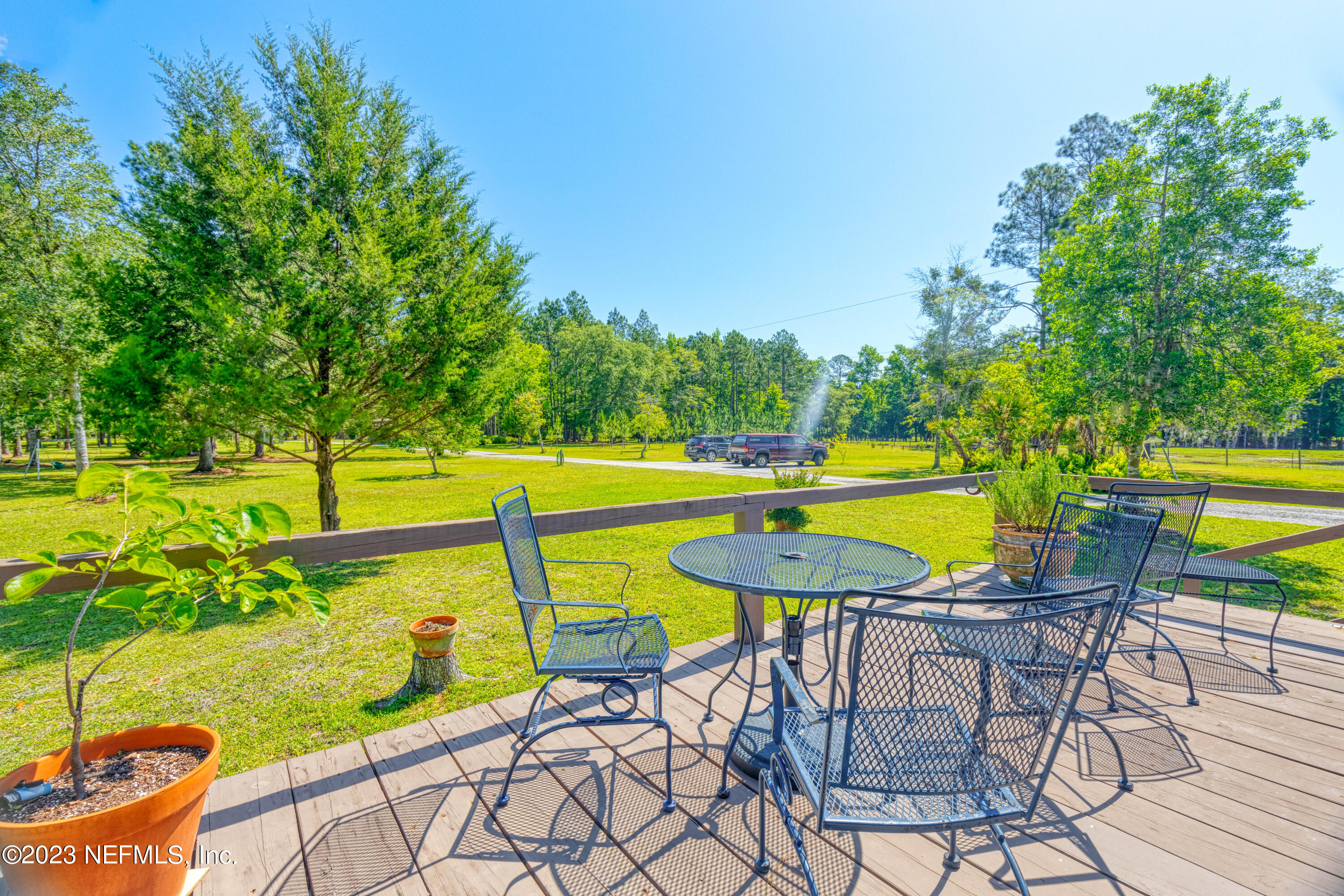 3075 Joe Ashton Road St. Augustine, FL 32092 - Photo 25 of 50 Deck on front of house