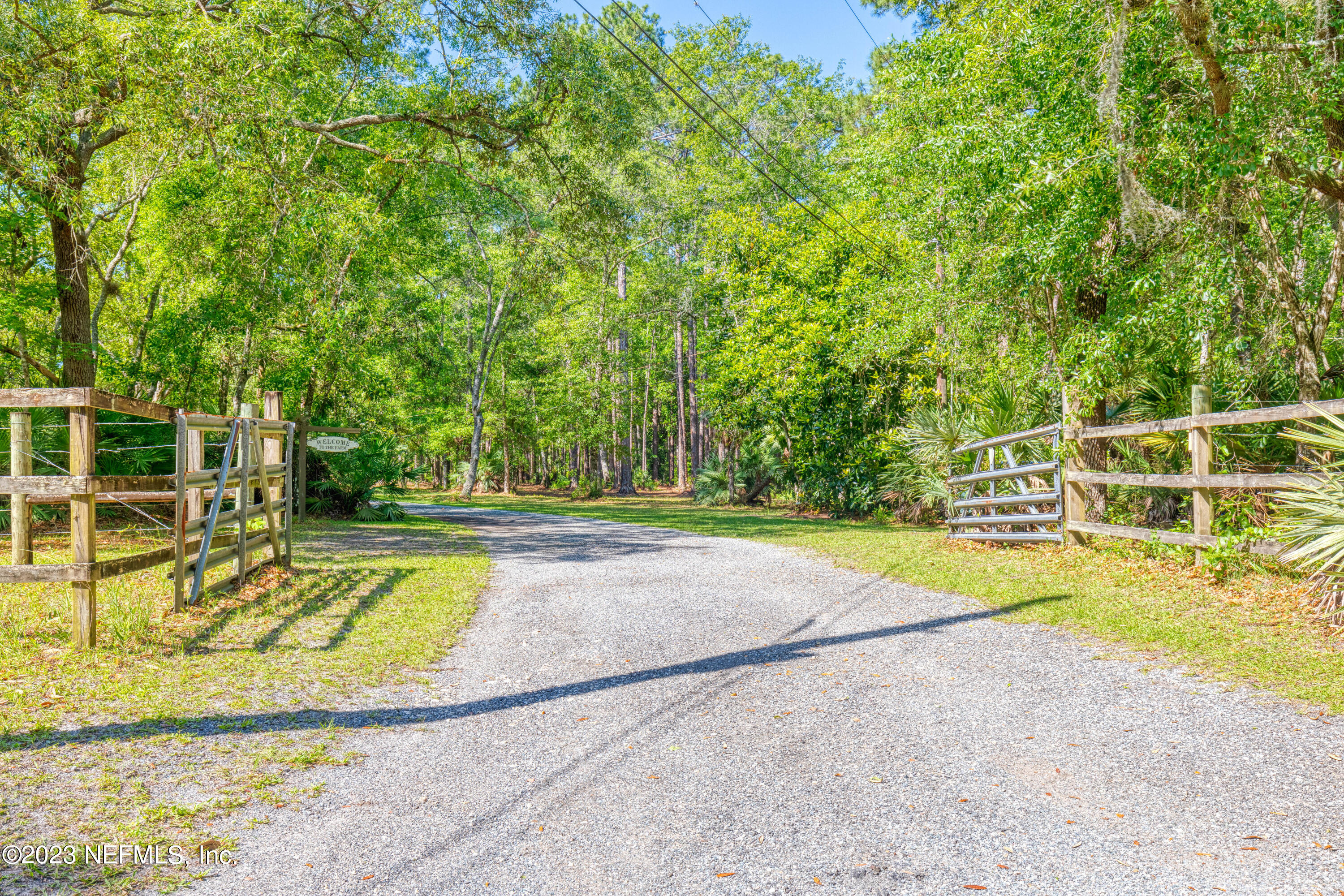 3075 Joe Ashton Road St. Augustine, FL 32092 - Photo 4 of 50 Gated Entry to property