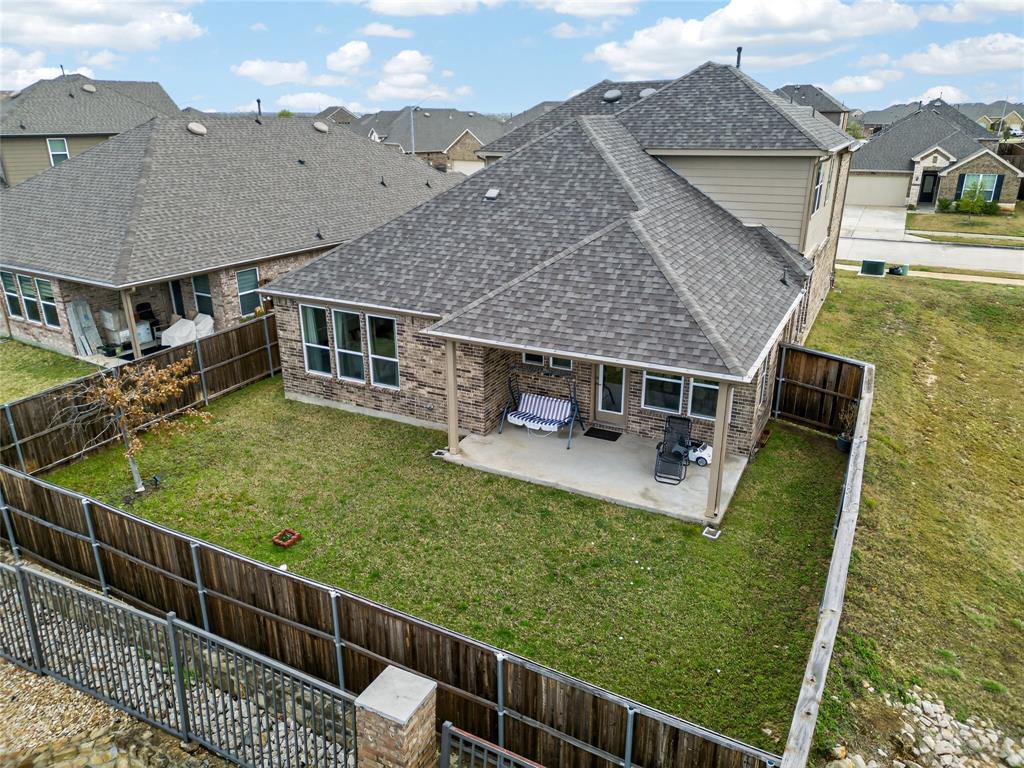 6049 Iron Creek Road Fort Worth, TX 76137 - Photo 37 of 40 Green space to the left of the house!