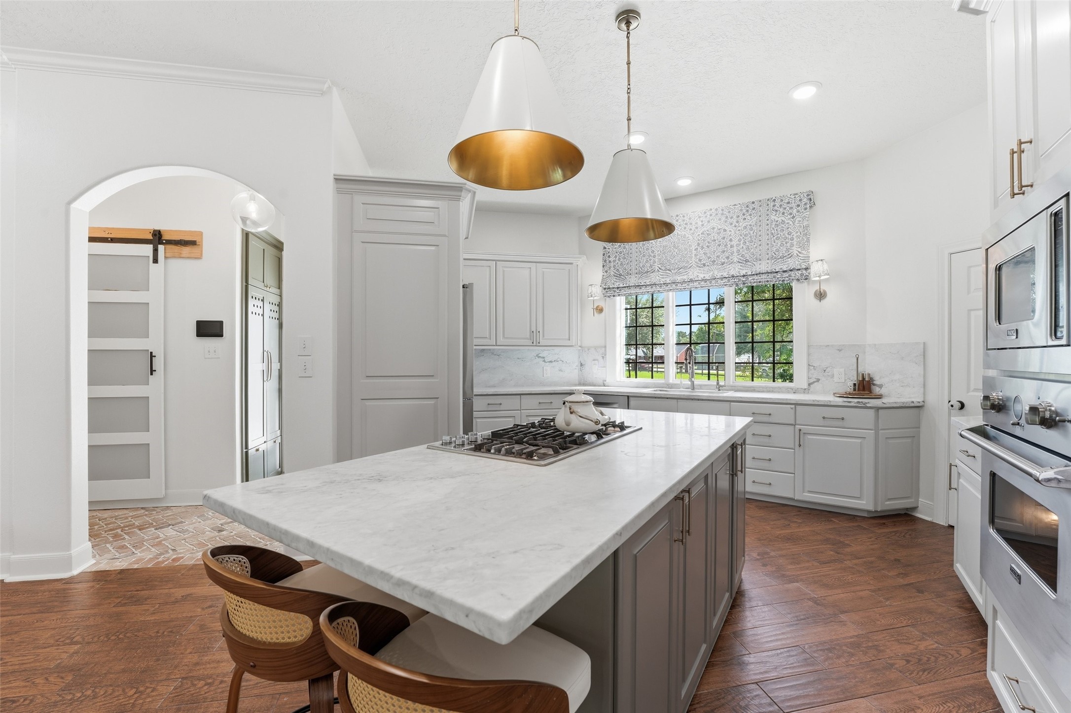23210 Willowcreek Stables Road Spring, TX 77389 - Photo 14 of 48 Gourmet kitchen with beautiful marble countertops