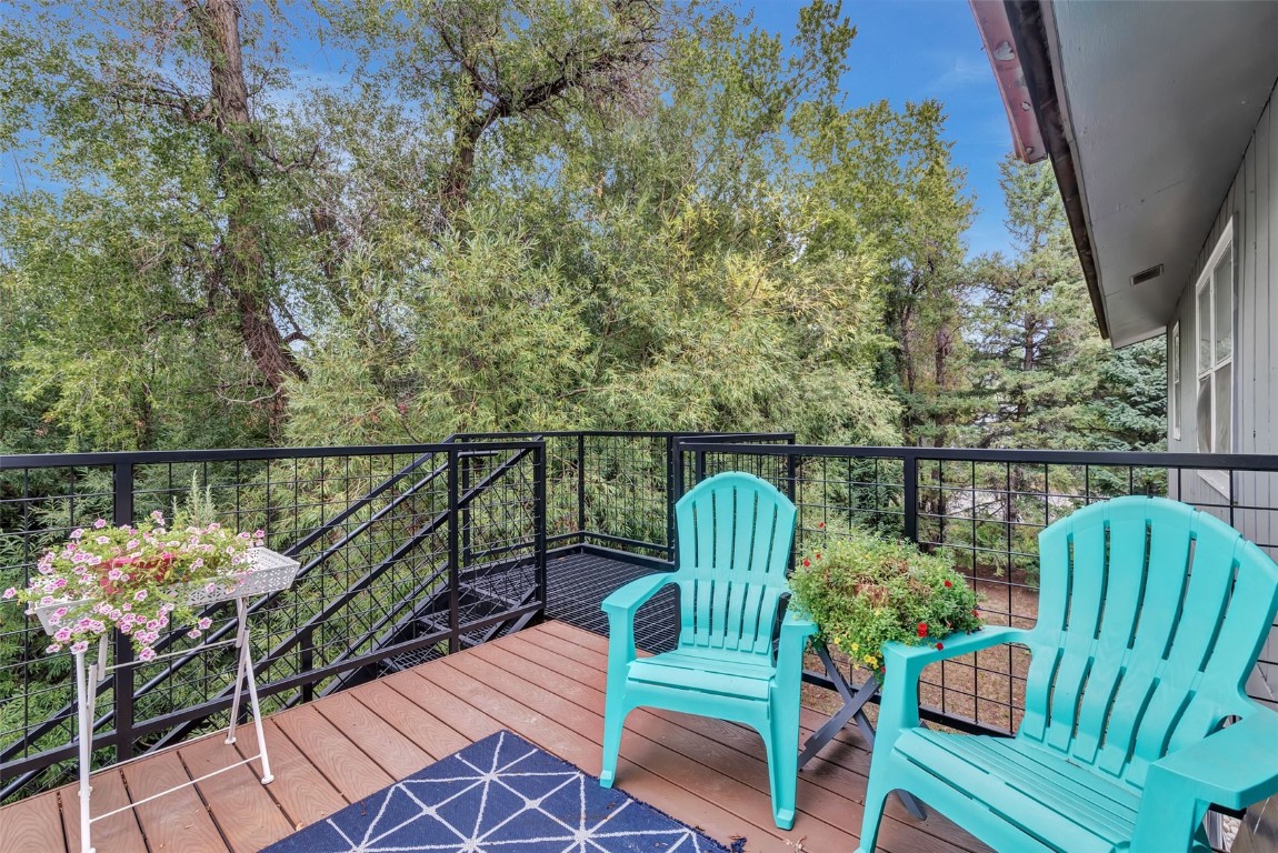 259 6th Street, Unit 8 Steamboat Springs, CO 80487 - Photo 23 of 33 a view of a chairs on the roof deck