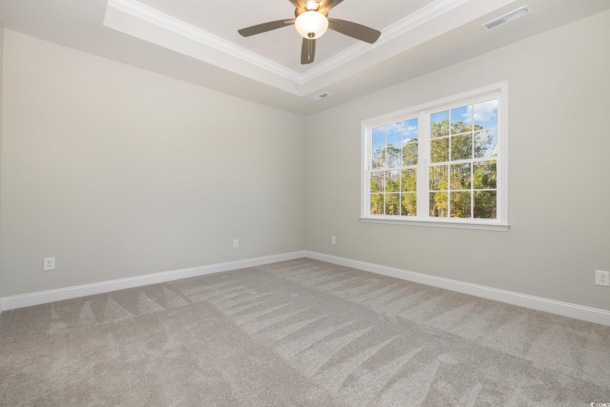 369 Log Cabin Road Loris, SC 29569 - Photo 15 of 30 Unfurnished room featuring carpet flooring, ceilin
