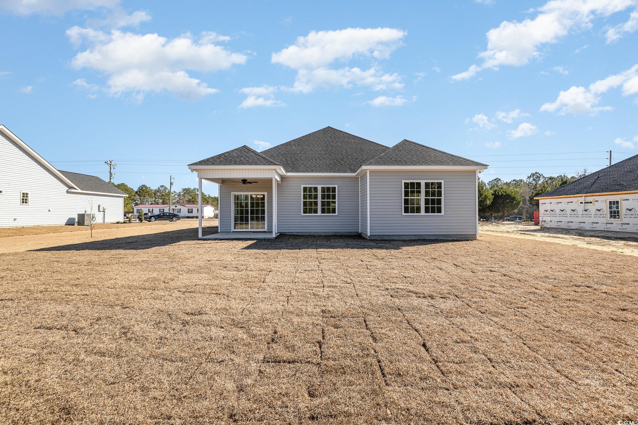 369 Log Cabin Road Loris, SC 29569 - Photo 30 of 30 Rear view of property with ceiling fan