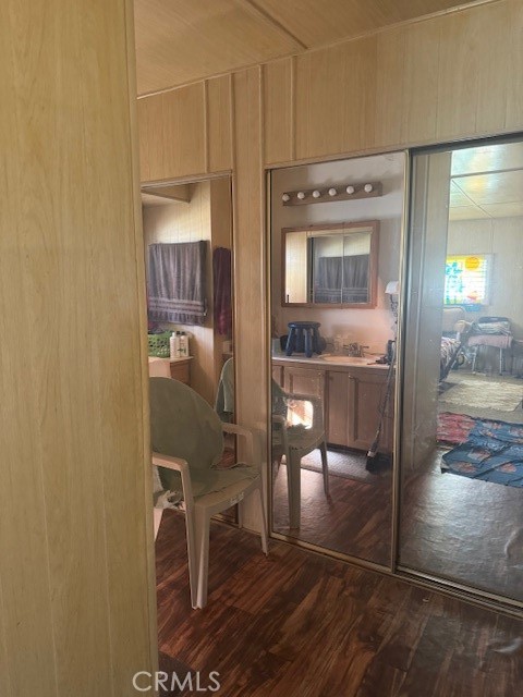 10550 Western Avenue, Unit 3 Stanton, CA 90680 - Photo 3 of 7 a view of kitchen with furniture and wooden floor