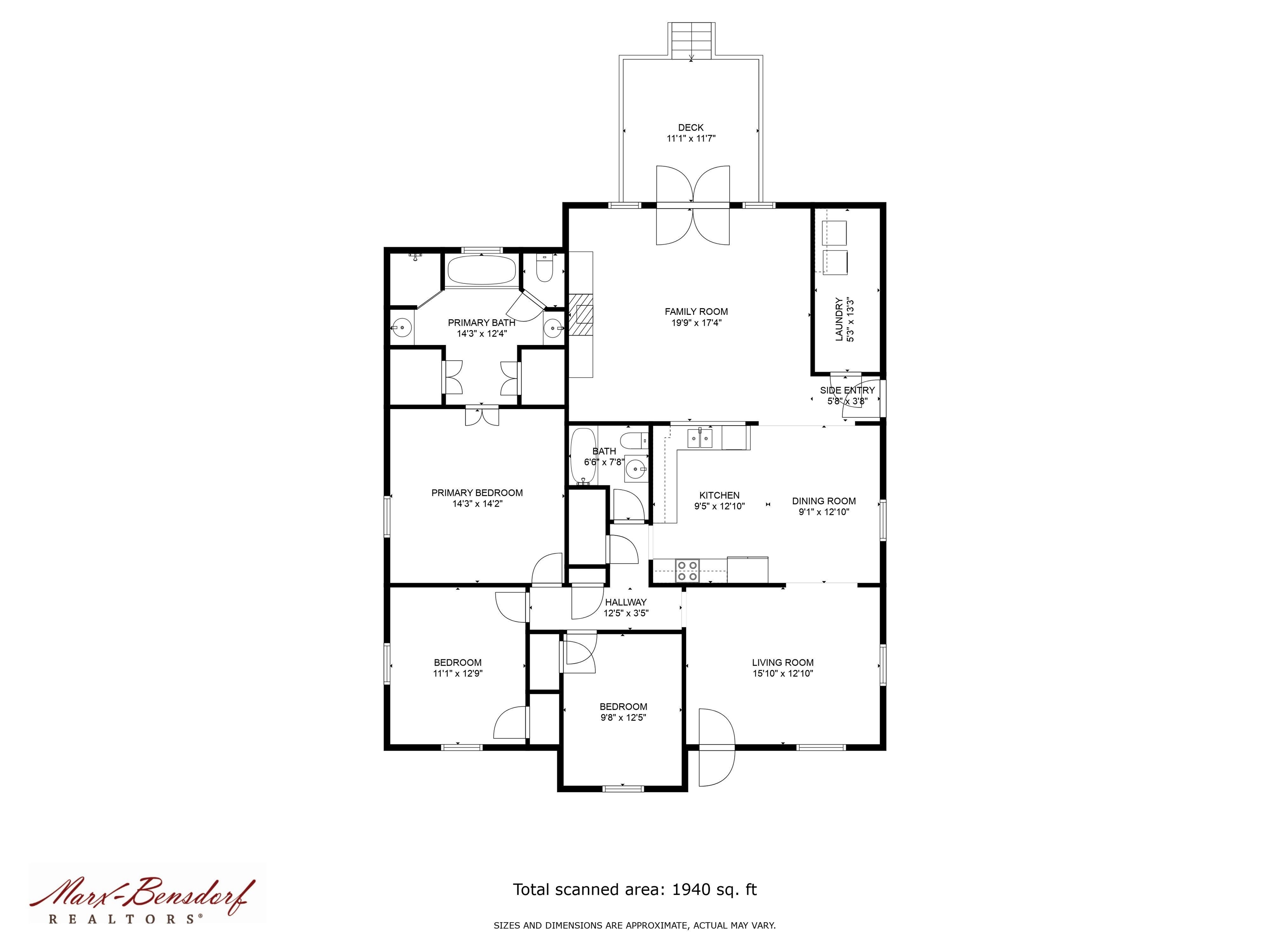 3640 Aurora Circle Memphis, TN 38111 - Photo 2 of 24 a picture of floor plan
