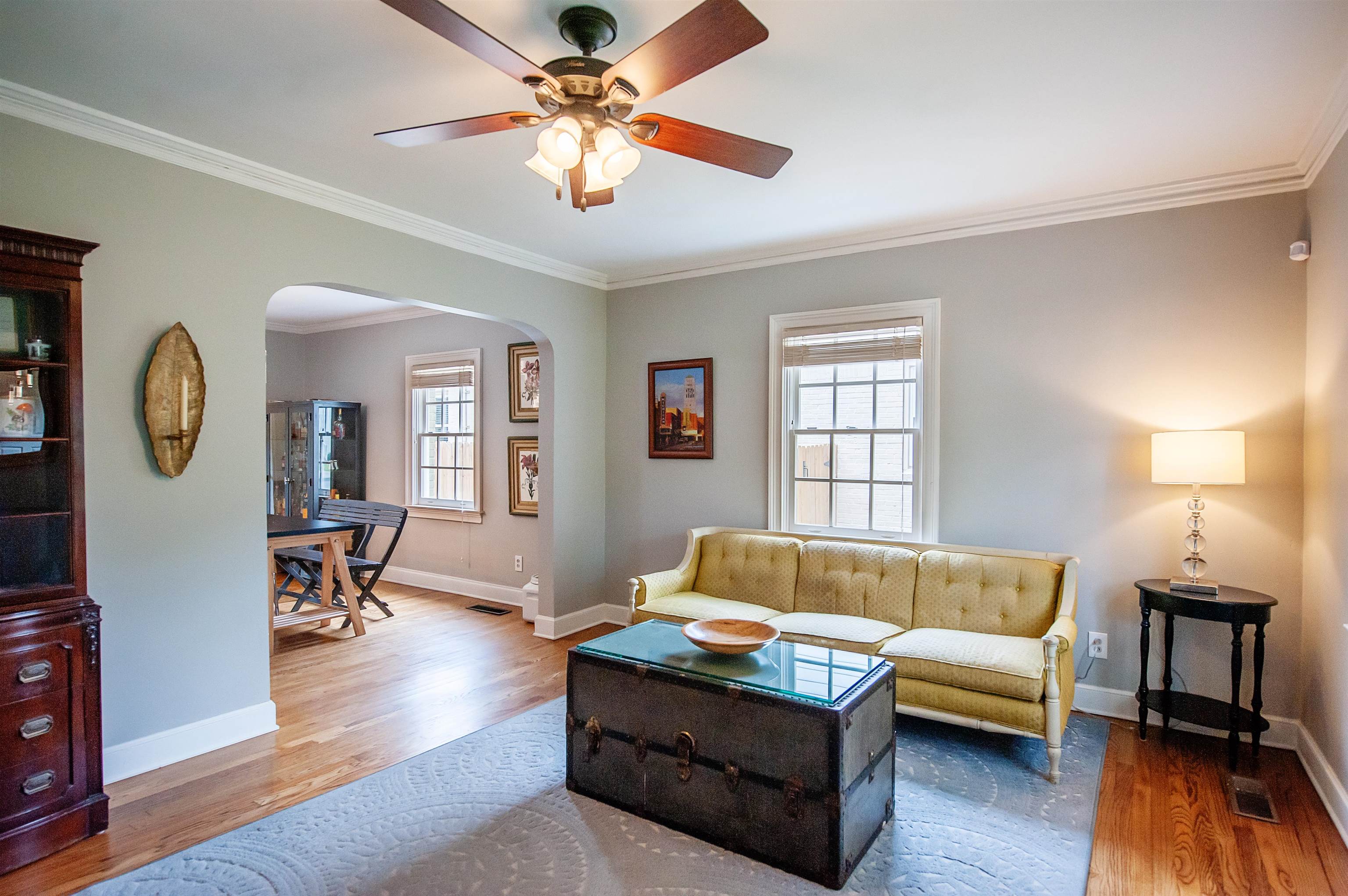 3640 Aurora Circle Memphis, TN 38111 - Photo 4 of 24 a living room with furniture and a wooden floor