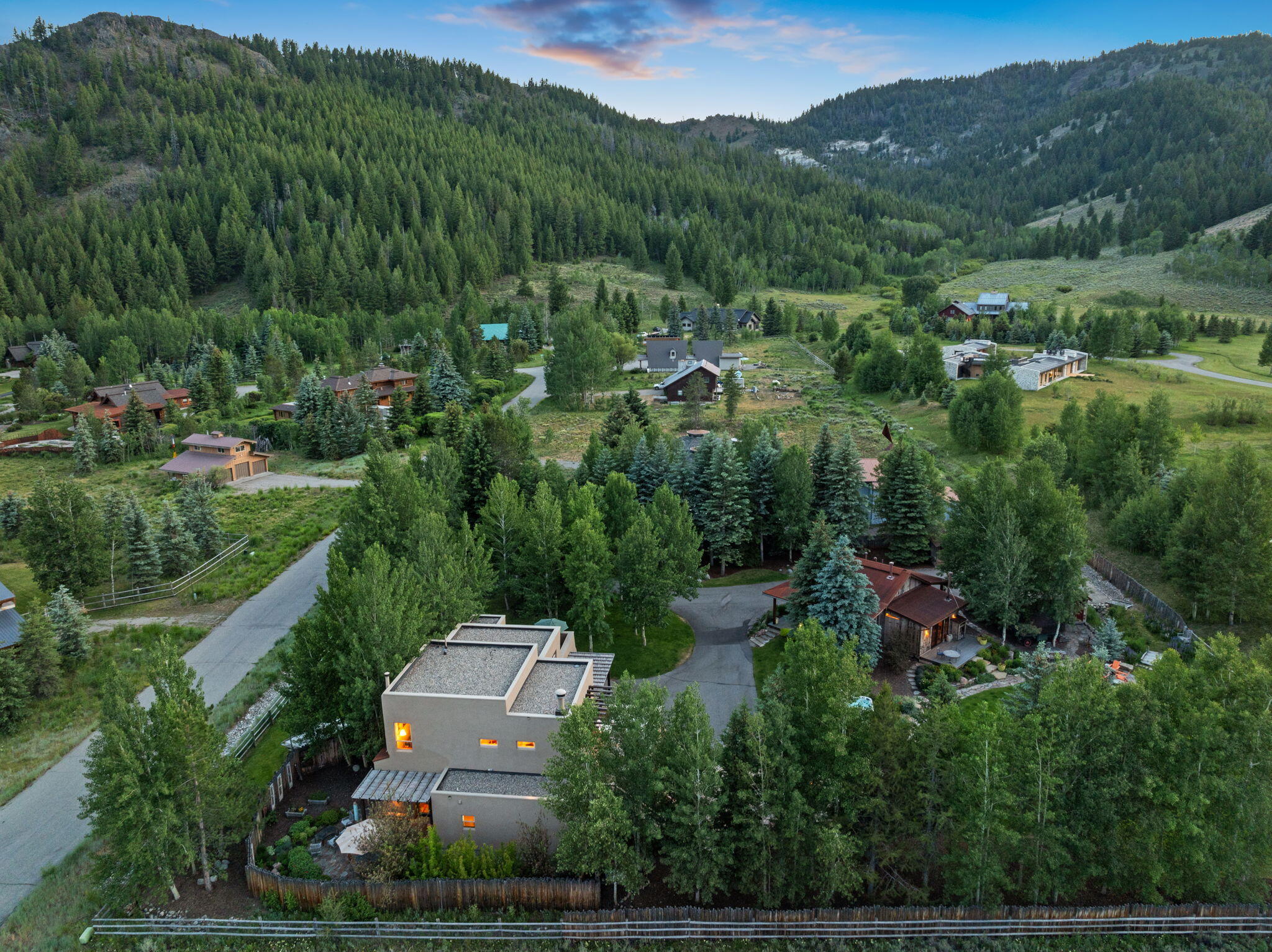 202 Chocolate Gulch Road Ketchum, ID 83340 - Photo 53 of 83 Aerial6