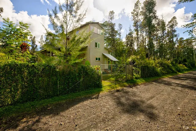 a aerial view of a house