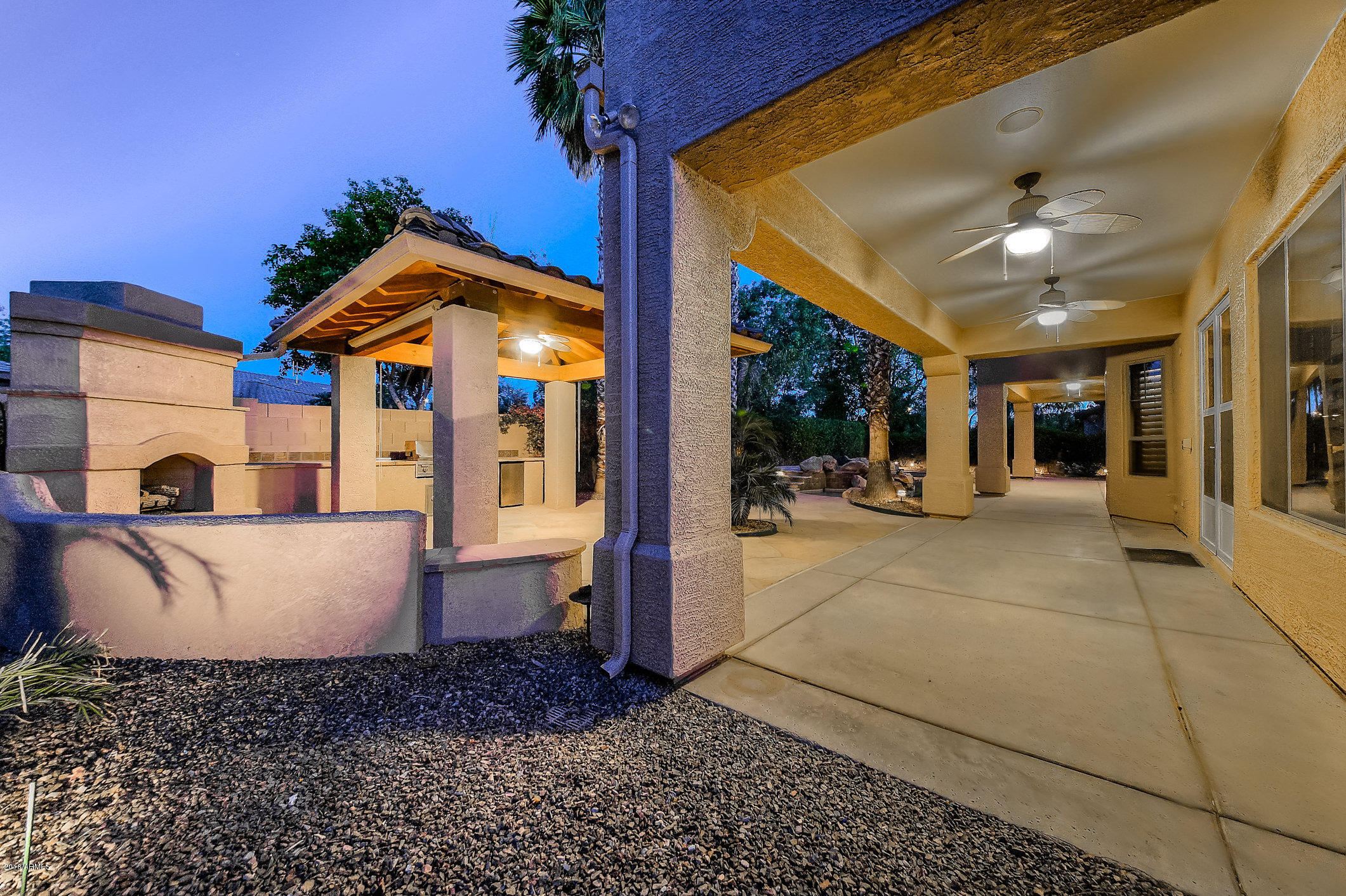 4657 East Reins Road Gilbert, AZ 85297 - Photo 6 of 95 106-Twilight_PatioView