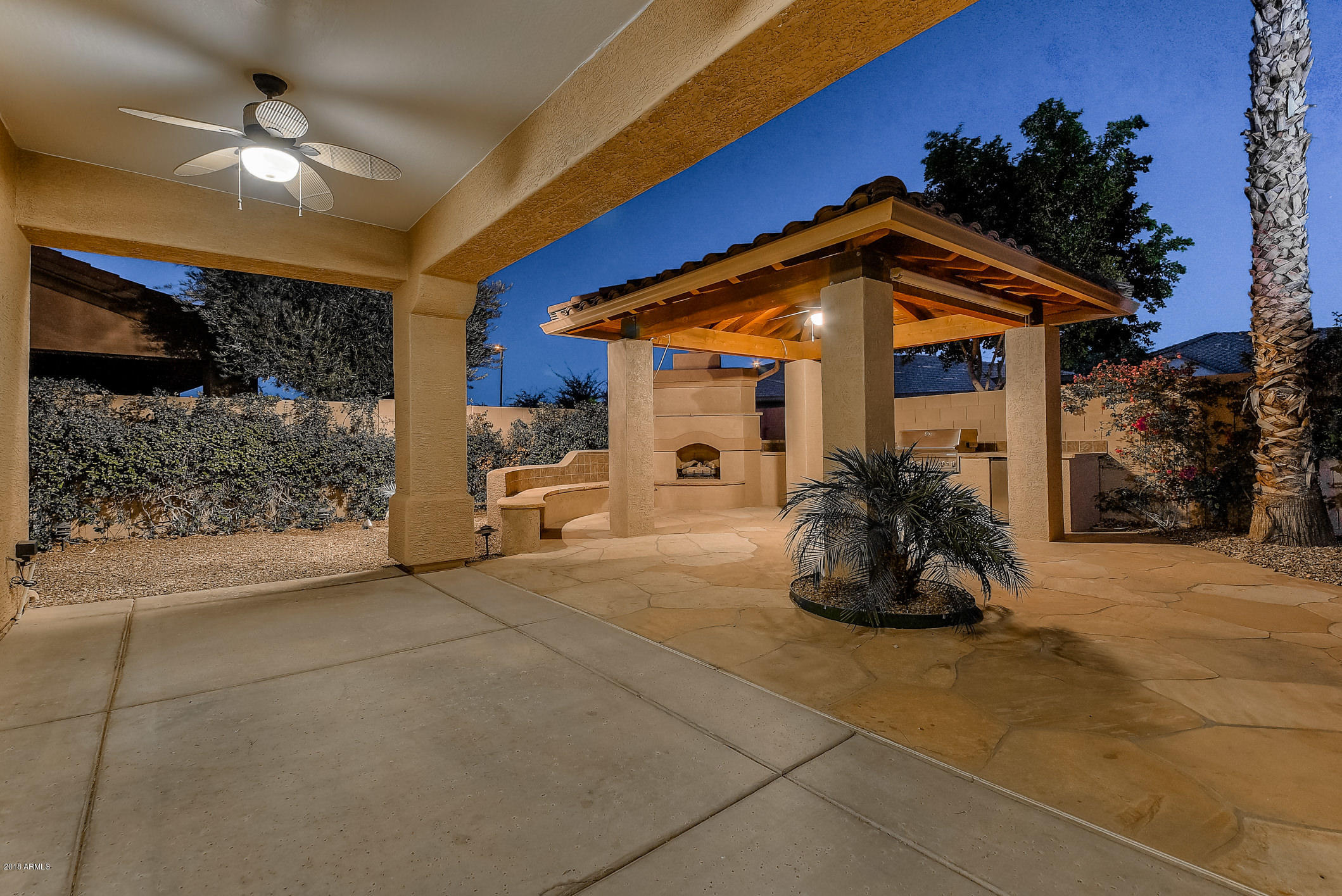 4657 East Reins Road Gilbert, AZ 85297 - Photo 7 of 95 107-Twilight_Patioview_Pavillion